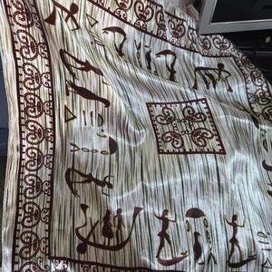 Scarf with Tribal Print